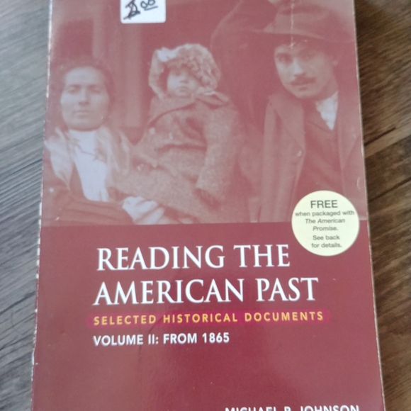 Other - Reading the American Past Volume II Book